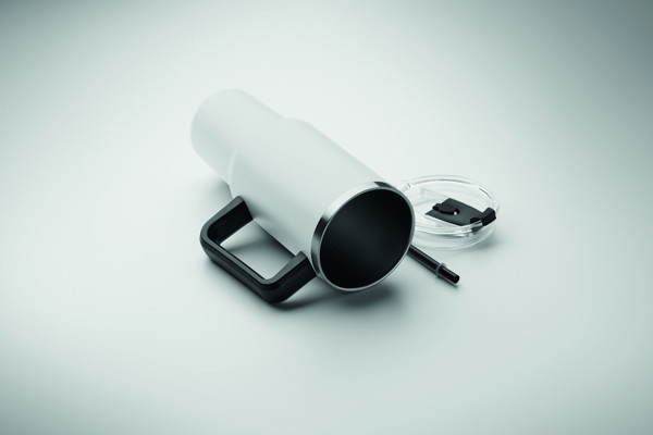 Kozarec Suma iz recikliranega nerjavečega jekla, 1200 ml - Bela