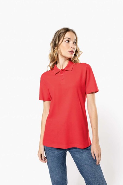 Unisex Piqué Polo Shirt - White / 4XL