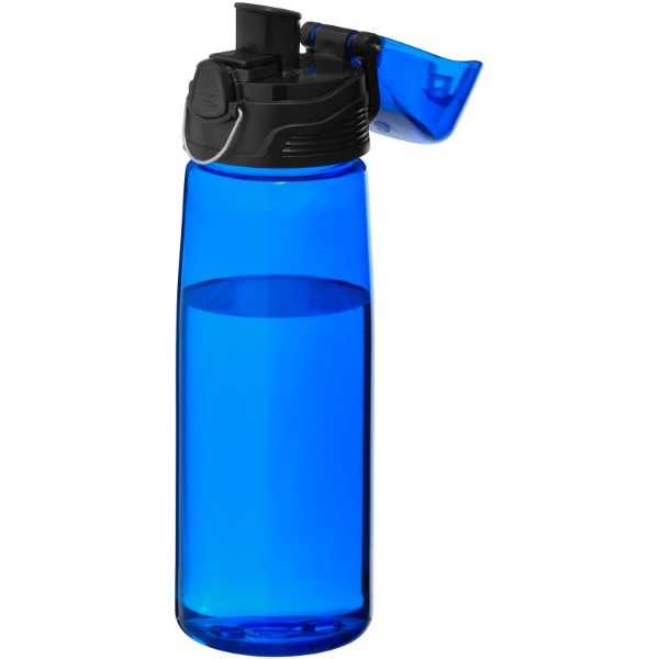 Capri 700 ml Tritan™ Sportflasche - Transparent Blau