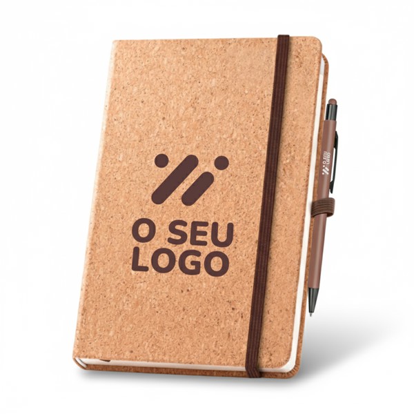 Kit Anota - Bloco de Notas + Caneta + impressão