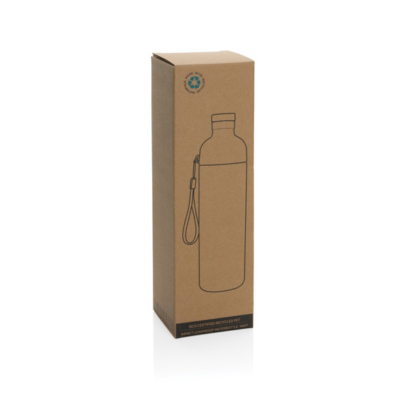 Xd Collection steklenica za vodo neprepustna rPET 600 ml - Mornarica