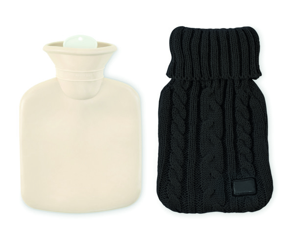 Saco de água quente 400ml Toasty - Preto