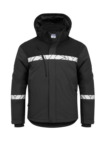 7413 SOFTSHELL JKT PADDED PGL Grey/Black S