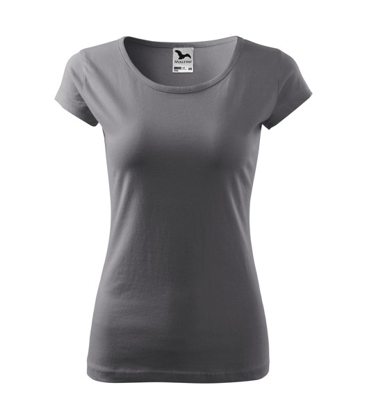 Tričko Dámské Malfini® Pure - Ocelově Šedá / XL