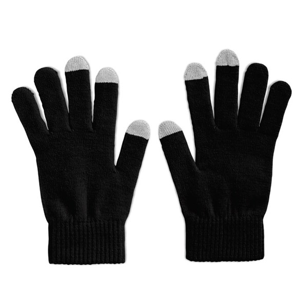 Tactile gloves for smartphones Tacto - Black