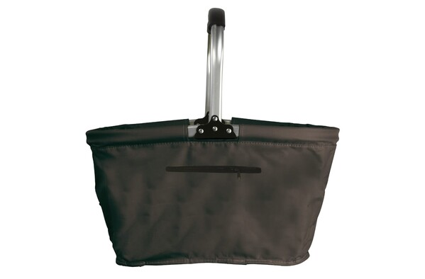 Foldable picnic basket 2-in-1 cooling bag - Black
