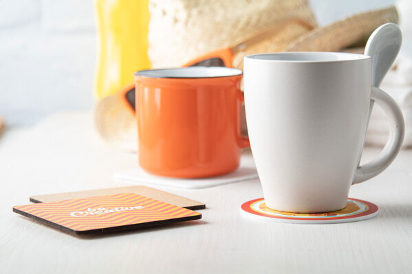 Sous-verre CreaCoast - Blanc