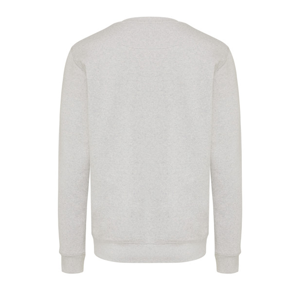 Lehká mikina Iqoniq Etosha z recykl. bavlny - Light Heather Grey / 5XL