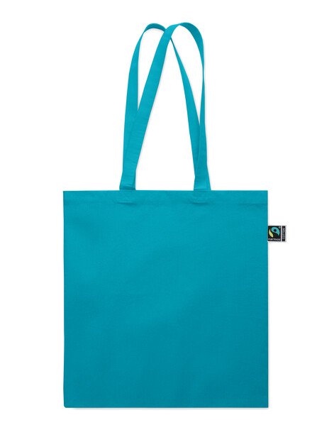 Sac shopping Fairtrade 180 gr Osole++ Colour - Turquoise