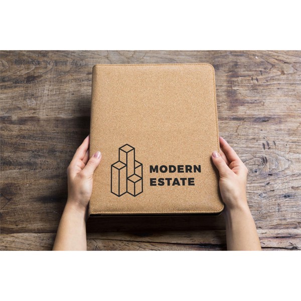 Eco Conference Cork A5 porte-documents