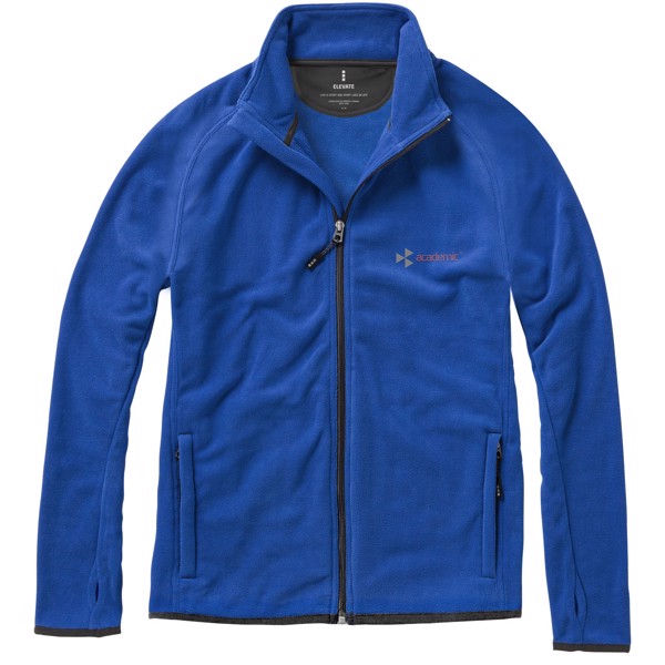 Veste micro-polaire full zip homme Brossard - Bleu / M