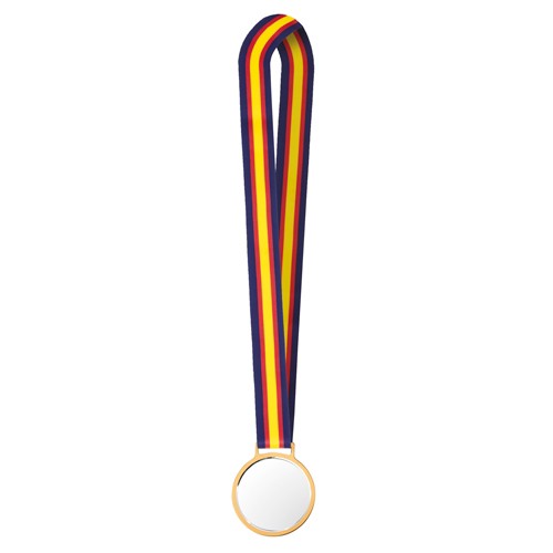 MEDAILLE DRAPEAU ESPAGNE “VIKTOR” - Drapeau Espagne/ Blanc
