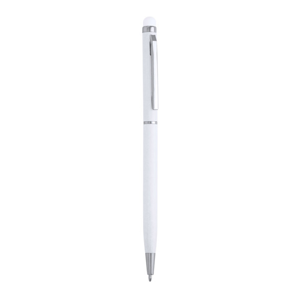 Baume Pointer Ballpen - White / BLUE INK