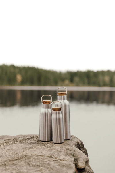 Vinga Ciro vakuumska steklenica, reciklirano jeklo, 300 ml - Jeklo