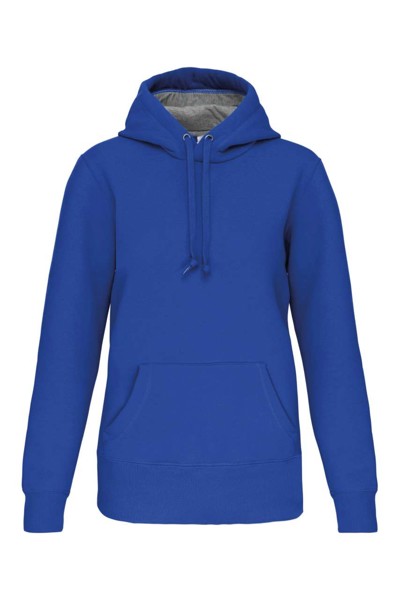 Hooded Sweatshirt - Light Royal Blue / XL
