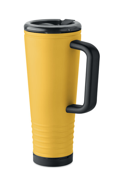 Dubbelwandige beker 700ml. Howler Cup - Geel