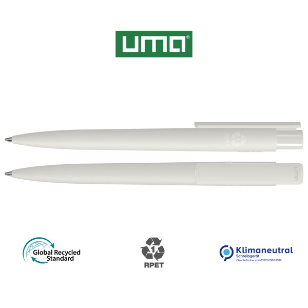RECYCLED PET PEN PRO F OCEAN guľôčkové pero - Ecru