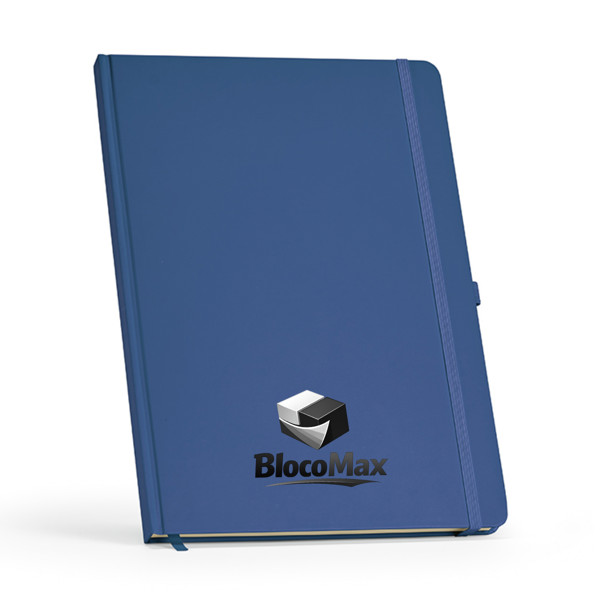 Bloco de notas A4 personalizado | Capa dura em papel reciclado