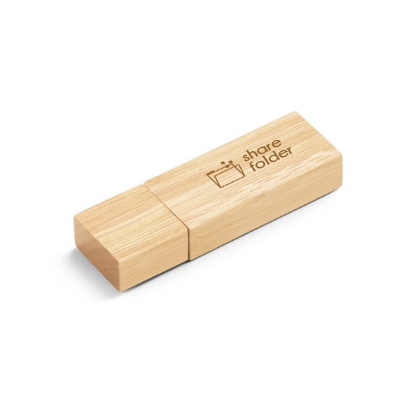 PS - VENTER 16GB. 16GB bamboo USB flash drive