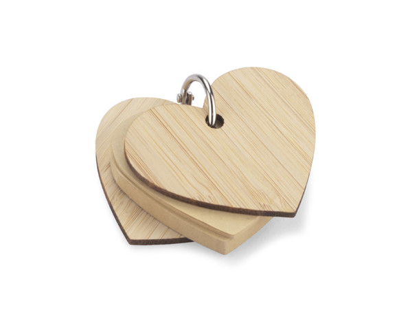 Sticky notes with key ring LOVA