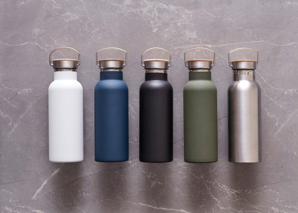 Vinga Miles vacuum thermos bottle, 500 ml - White