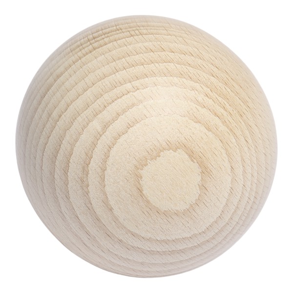 Massage Ball / Fascia Ball Made of Wood, 8cm, "Made in Europe" - Wood