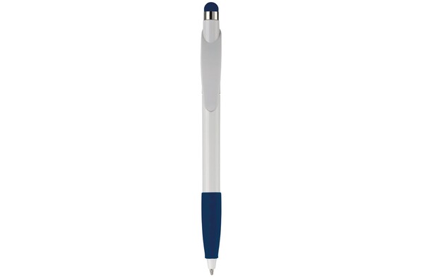 Cosmo stylus with grip - White / Dark blue
