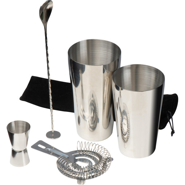 Cocktail set ISOLDE - Silvergrey
