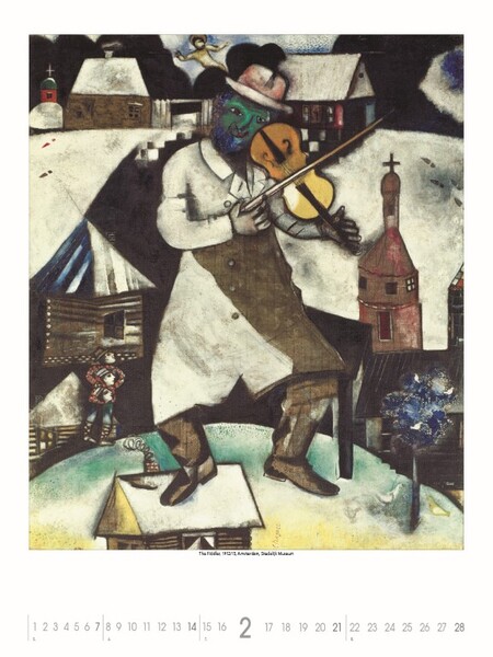 Nástenný Kalendár Marc Chagall 2027