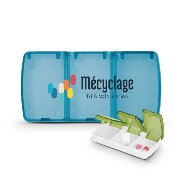 WEEKLY PILL BOX - SUGAR BOX - Vert / 
