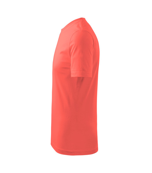 Tričko Dětské Malfini® Basic - Korálová / 122 cm/6 let