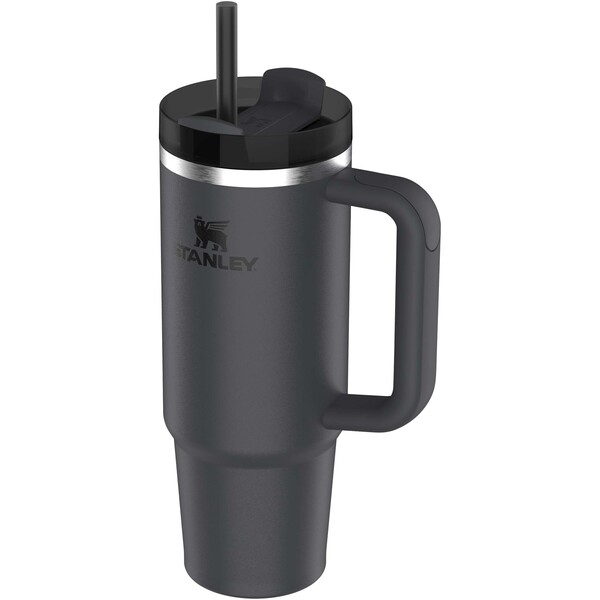Stanley Quencher® H2.0 FlowState™ 890 ml recycled stainless steel insulated tumbler - Black