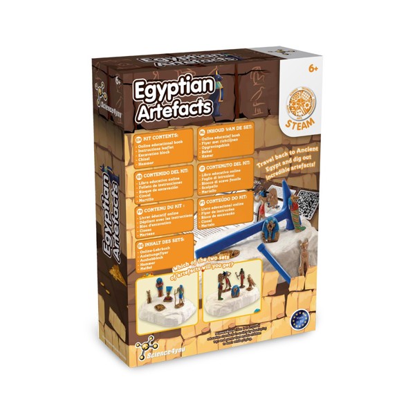 Ancient Egypt Excavation Kit I. Jogo didático para crianças