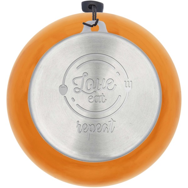 Borraccia sportiva in PET riciclato da 500 ml Bodhi - Arancione trasparente