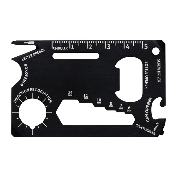 Multifunction tool CARDMATE - black