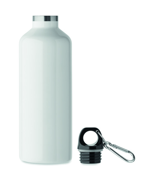 Bouteille double paroi 500 ml Carabi - Blanc