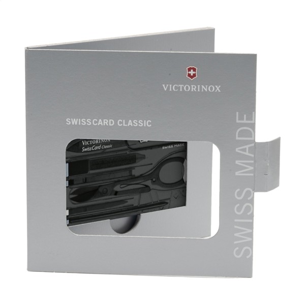 Victorinox Swisscard Classic - Transparent Black