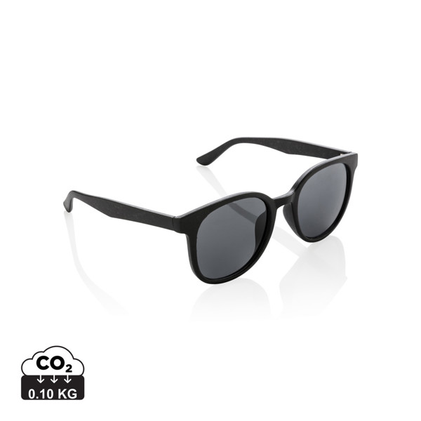 Wheat straw fibre sunglasses - Black