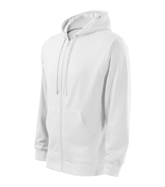 Mikina Pánská Malfini® Trendy Zipper - Bílá / 2XL