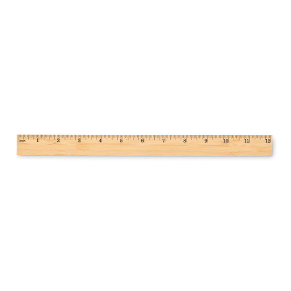 MB - Ruler in bamboo 30 cm Baris