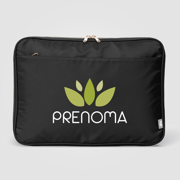 Aurelia Recycled Laptop Case - 15-inch - Black / Silkscreen