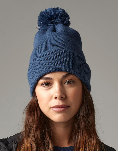 Water Repellent Thermal Snowstar® Beanie - Steel Blue / ONE SIZE