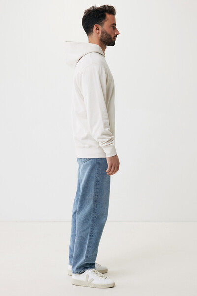 Sweat à capuche avec poches latérales IQONIQ Yengo - Ivory White / XS