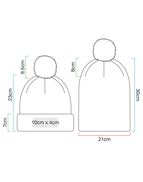Berretto In Cotone Organico Snowstar® - Black / ONE SIZE