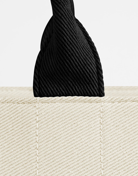 Puerto Large Tote - Natural / Black / ONE SIZE