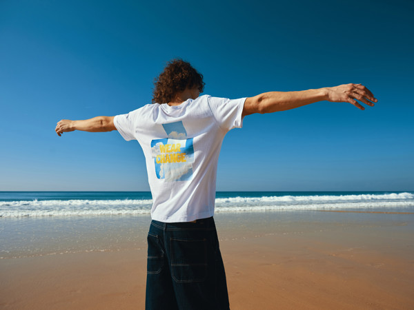 IQONIQ Kakadu relaxed T-Shirt aus recycelter Baumwolle - Recycled White / XXXL