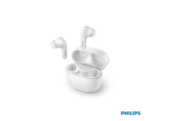 TAT2206 | Philips TWS In-Ear Earbuds With Silicon buds - White