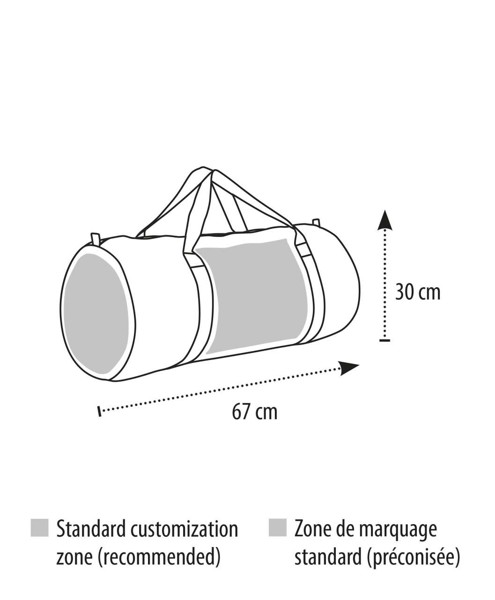 Sol's Soho 67 - Μεγάλη ταξιδιωτική τσάντα από πολυεστέρα 420D