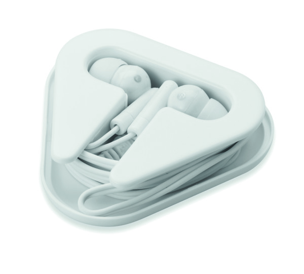 Earphones in PS case Musiplug - White