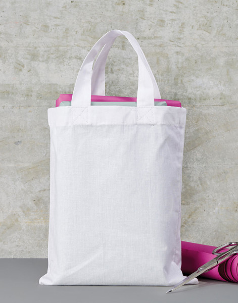 Small Cotton Shopper - Black / ONE SIZE